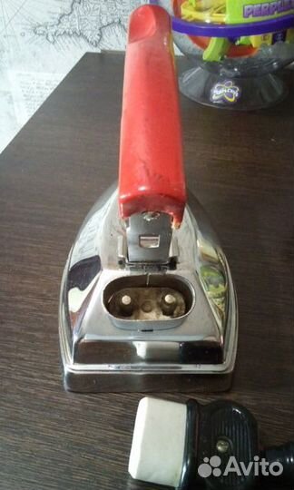 Старинный электрический утюг Acosta Германия