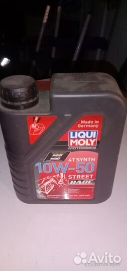 Liqui Moly 4T Synth 10W-50, 1 л