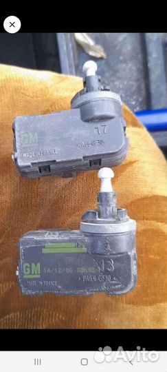 Opel corsa d корректор фары