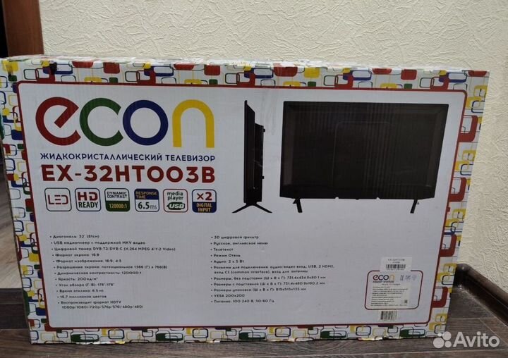Телевизор econ 32