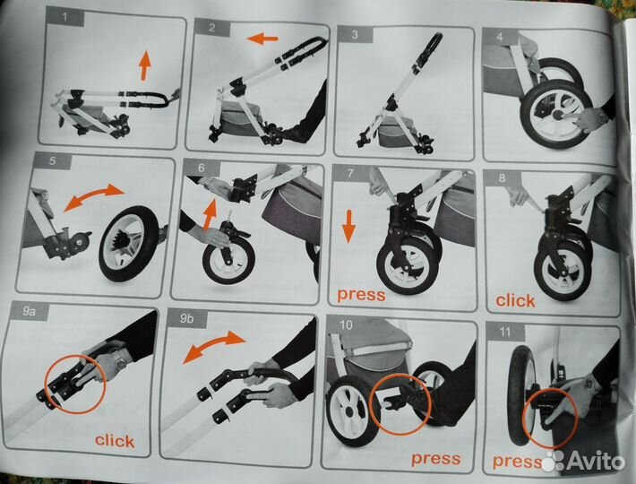 Коляска Riko Nano 2в1