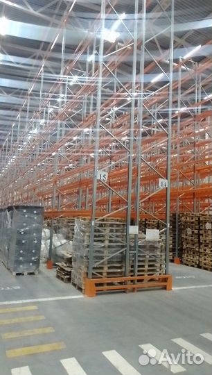 Стеллажи паллетные Фронтальные стеллажи