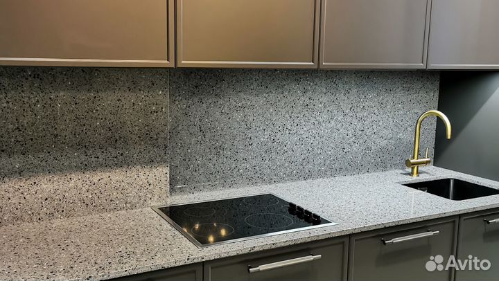 Столешница из искусственного камня (акрил, кварц)