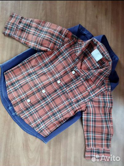 Рубашки, пиджак д/м 1-2 г