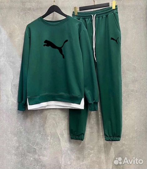 Костюм спортивный тонкий Puma р. 128-158