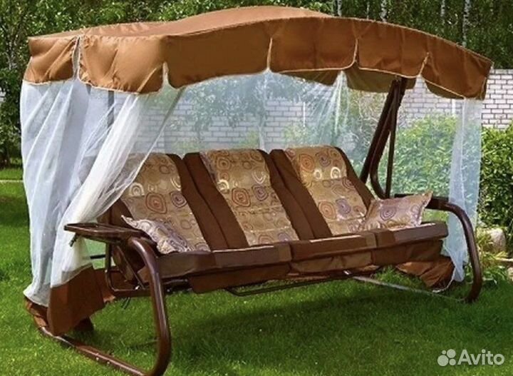 Качели садовые Палермо Премиум