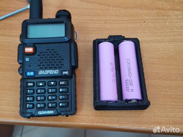 Бокс холдер 18650 Baofeng UV-5R DM-5R UV-8HX