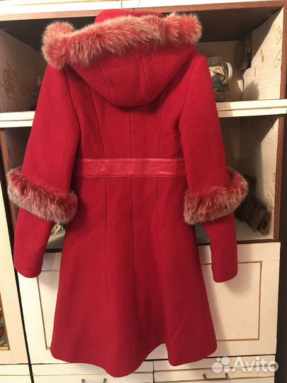 Пальто драповое женское