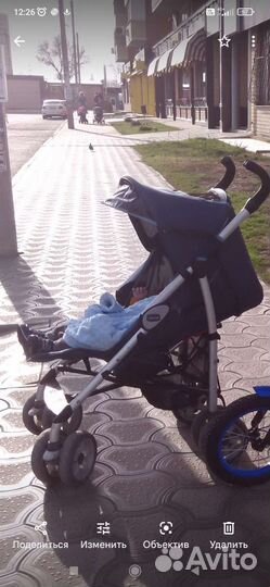 Прогулочная коляска бу chicco