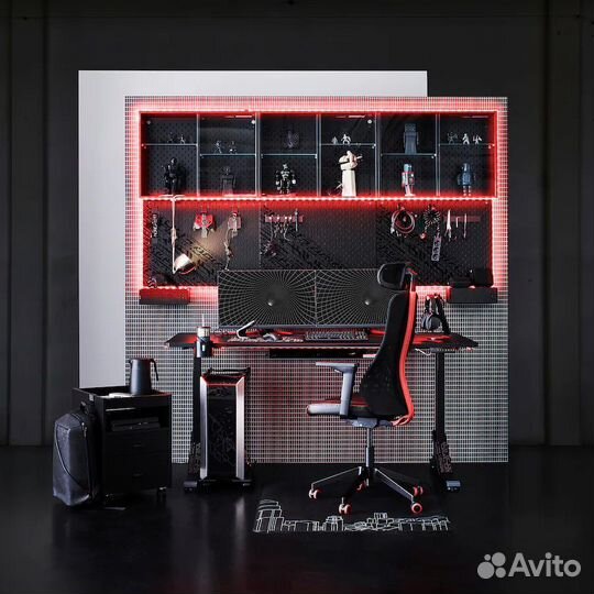 Кресло Matchspel IKEA игровое компьютерное офисное