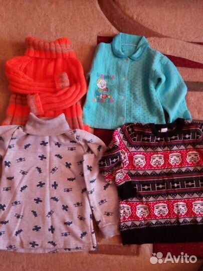 Вещи пакетом на мальчика от 2 до 5 лет