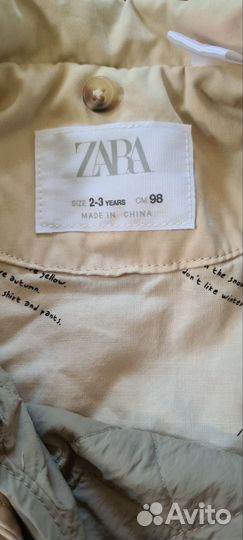 Куртка детская 98 zara