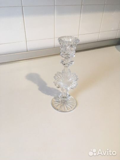Подсвечник хрустальный СССР