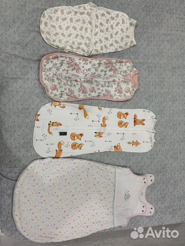 Коконы для новорожденных на молнии, на липучке
