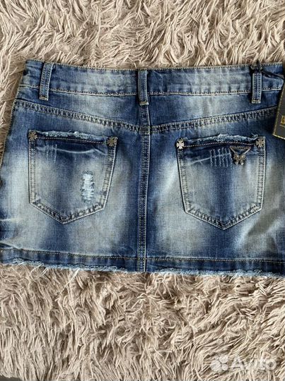 Джинсовая юбка