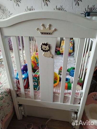 Детская кроватка Гандылян Даниэль белая