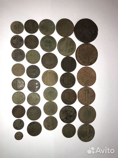 Лот медных монет