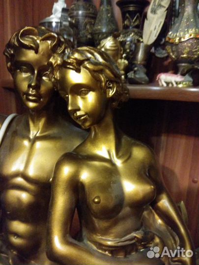 Статуя + подставка не бронза Обмен