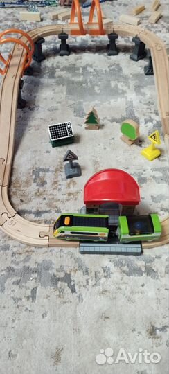 Железная дорога Hape с поездом