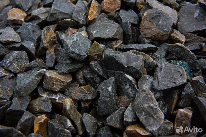 Щебень черный 5х20 с доставкой