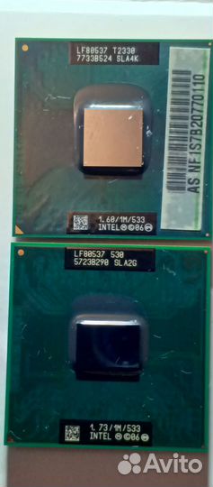 Intel процессоры для ноутбуков