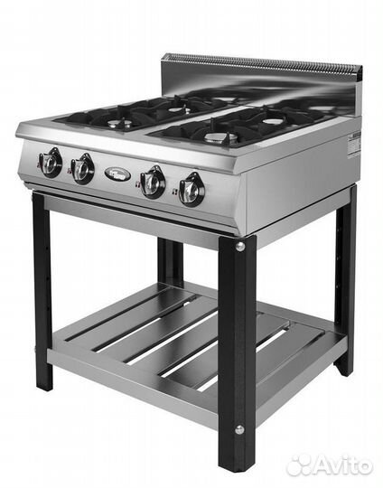 Плита газовая Grill Master Ф4пг/800 на подставке
