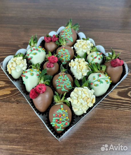 Клубника в шоколаде набор