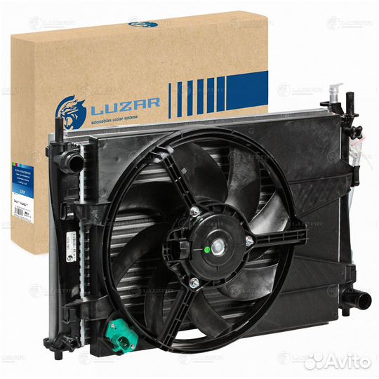 Блок охлаждения Форд Фиеста 2001