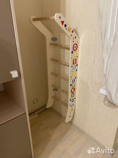 Шведская стенка деревянная бу