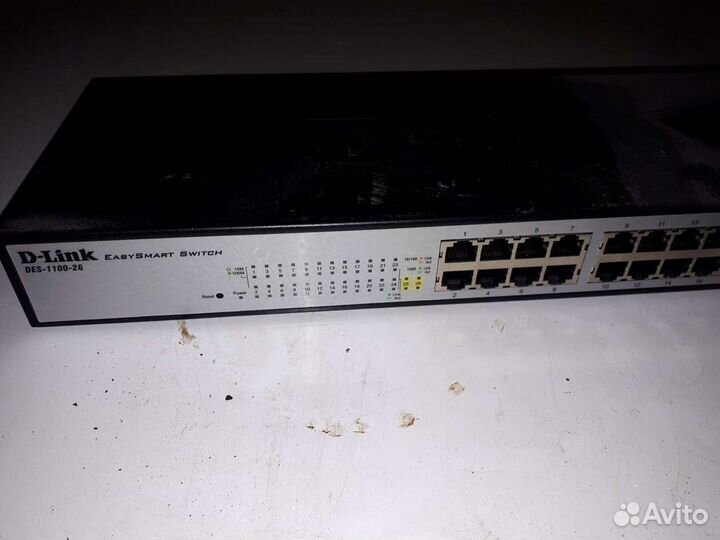 Коммутатор d link DES-1100-26 24 порта