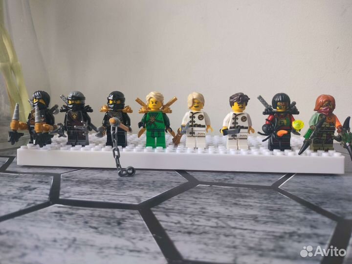 Lego минифигурки Ниндзяго