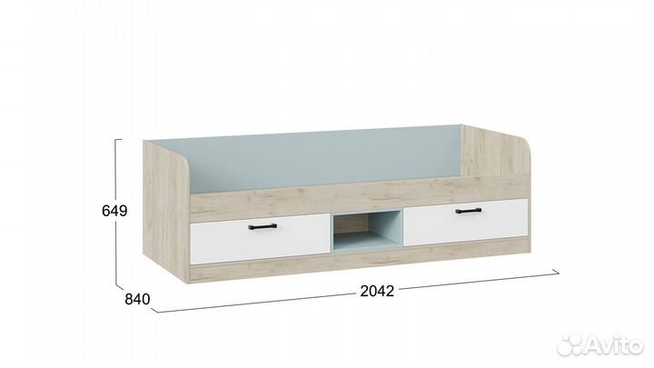 Кровать с ящиками Оливер