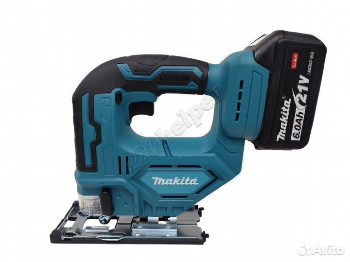 Набор Makita 5в1 / 4D уровень /Лобзик /4 Батареи щ