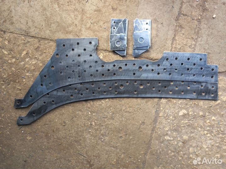 Усилители передних лонжеронов нива 3 мм и 4 мм