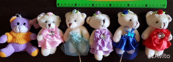 Мишки для букетов