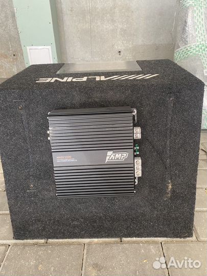 Сабвуфер и усилитель