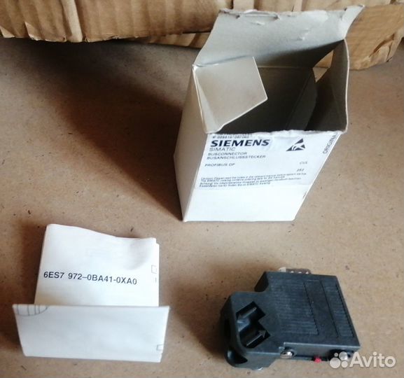 Вилка штепсельная Siemens 6es79720ba410xa0