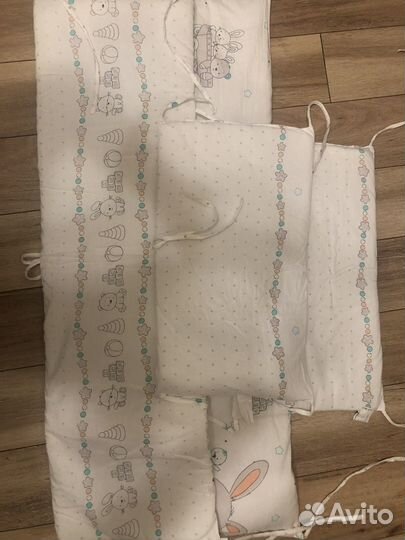 Бортики для детской кроватки