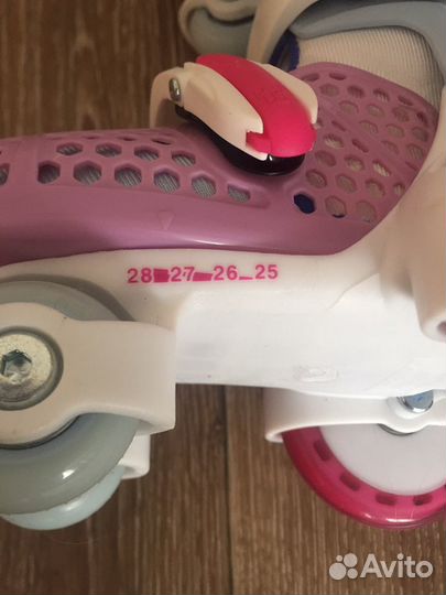 Ролики для девочки четырехколесные
