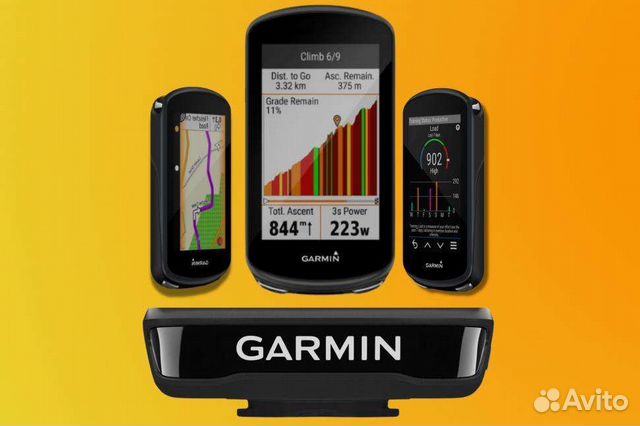 Велокомпьютеры Garmin 530, 830, 1040