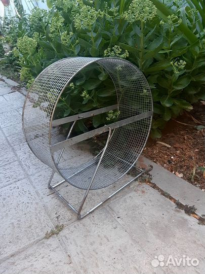 Колесо для грызунов 30 см металлическое