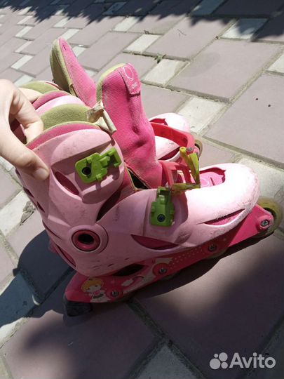 Детские ролики и защита 34-36