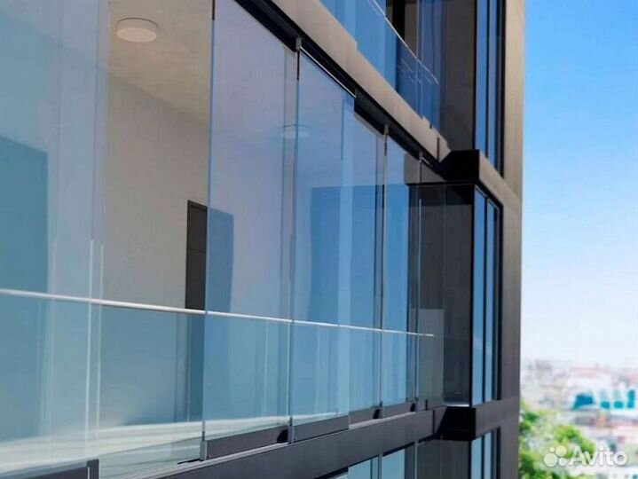 Безрамное остекление