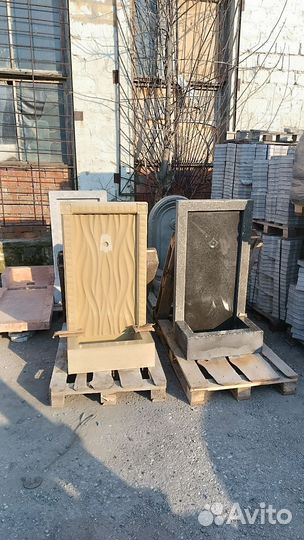 Родник из мраморной крошки