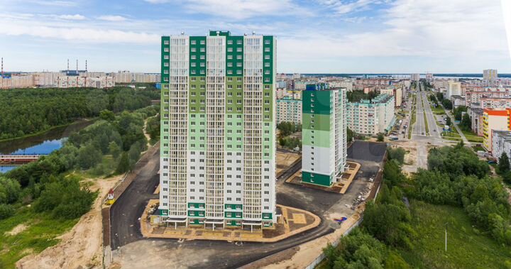 1-к. квартира, 52,4 м², 23/25 эт.