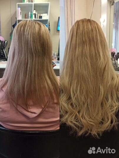 Наращивание волос(капсульное)