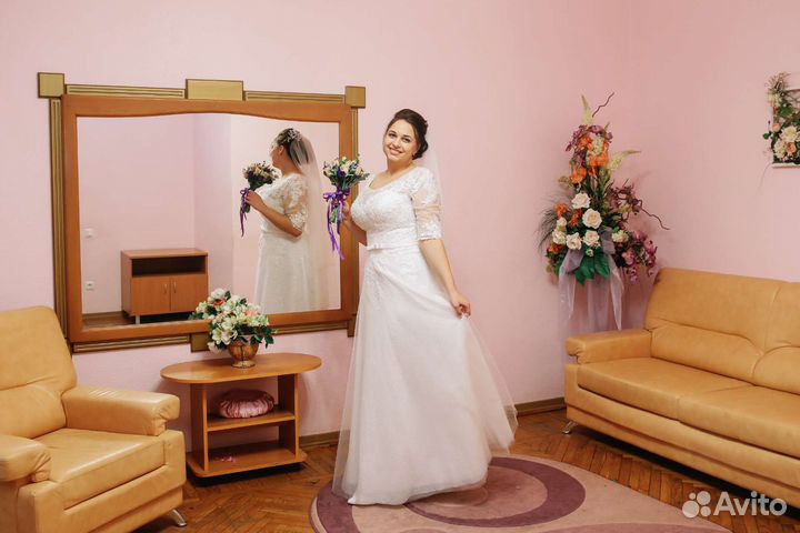 Свадебное платье 48 50 52
