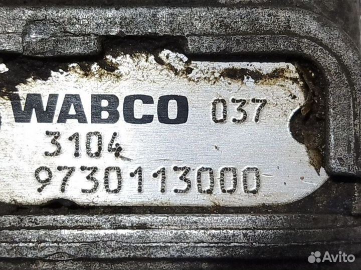 Клапан тормозной ускорительный wabco 9730113000