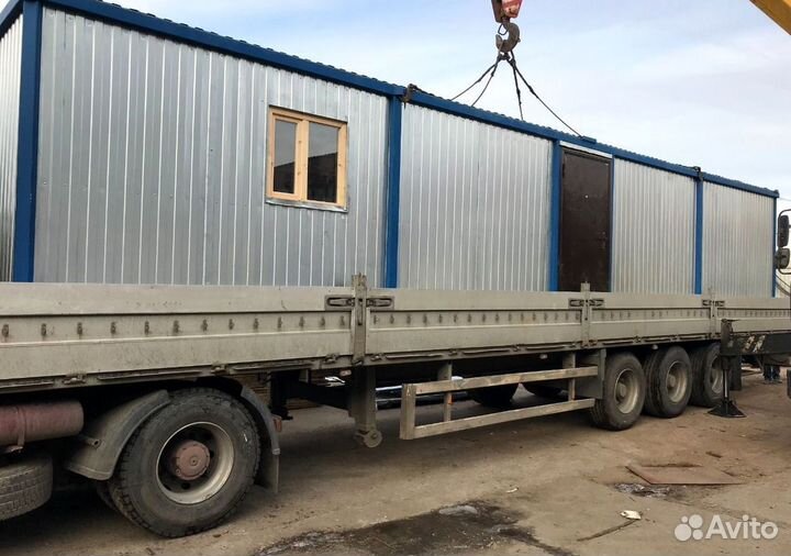 Бытовка металлическая зимняя