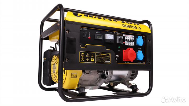 Бензогенератор Champion GG6500-3